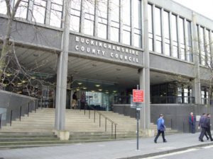 Buckinghamshire County Council Offices, Aylesbury. 2009-04-06 