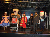 Wycombe town centre packed with people as the Christmas lights are switched on