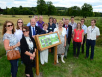 New stretch of river at Aston Clinton is given the civic seal of approval