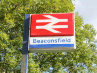 Car caught fire in the multi-storey car park at Beaconsfield Railway Station