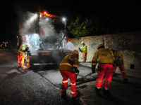 Road surfacing works week commencing 5th Dec 2016