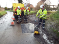 Road surfacing works week commencing 16th Jan 2017
