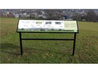 New sign explains history and views from Tom Burt’s Hill, High Wycombe