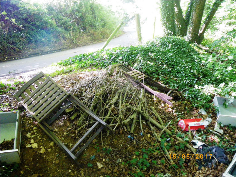 'Spur of the moment' decision to dump furniture leads to conviction for