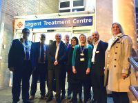 Urgent Treatment Centre opened at Wycombe Hospital by the Mayor of High Wycombe