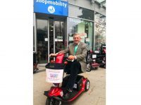 High Wycombe Shopmobility receives new mobility scooter thanks to Wycombe Lotto