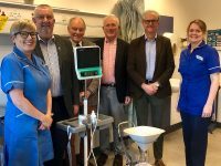 Wycombe Hospital receives generous donation of urology equipment