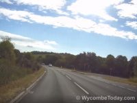 Woman injured as three vehicles collide on A404