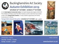 Bucks Art Society autumn exhibition to be held in Buckingham on Sat 26th and Sun 27th Oct 2019