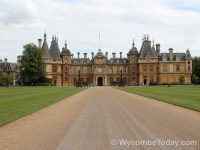 Firefighters attend Waddesdon Manor near Aylesbury