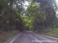 Man injured when a car struck a tree in Horns Lane, High Wycombe