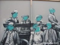 Opinion : What does the vandalism of the White Hart Street mural say about High Wycombe?