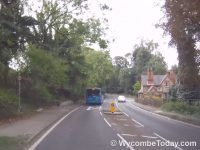 Woman seriously injured when a car collided with a tree on the A4128 near Hughenden Manor, High Wycombe