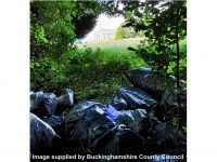 Man fined over 15 sacks of waste dumped on West Wycombe Hill