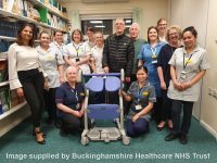 Wycombe Wanderers Ex-Players Association makes donation to Buckinghamshire Healthcare NHS Trust