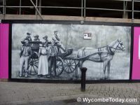 Mural in High Wycombe restored following incident of vandalism