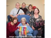 Resident at a care home in Holmer Green celebrated her 100th birthday on leap day Saturday 29th February 2020