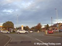 Leaking gas main caused disruption in High Wycombe on Wednesday 8th April 2020
