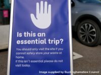 Five Household Recycling Centres in Buckinghamshire set to reopen from Wednesday 6th May 2020