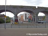Collision involving one car occurred in Archway, High Wycombe