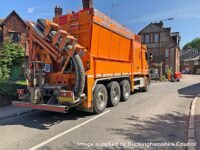 Vacuum excavation technology trialled by Transport for Buckinghamshire