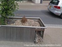 Damaged planters on the A40 in High Wycombe to be replaced at a cost of £130,000