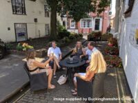 Temporary pedestrianised areas in Aylesbury town centre prove popular with the public