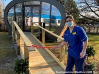 Buckinghamshire Healthcare NHS Trust opens wellbeing pod for staff