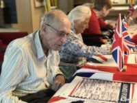 Veterans at the Royal Star & Garter home in High Wycombe mark Armed Forces Day 2021