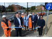 UPDATED : New Crest Road junction in Cressex, High Wycombe officially opened