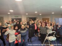 High Wycombe Tuneless Choir bursts into song
