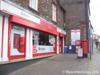 High Wycombe Post Office to close temporarily for store refit from 5.00pm on Friday 8th April 2022