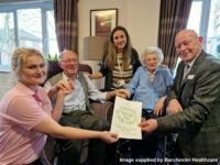 Staff and residents at a local care home celebrated National Activity Providers Week