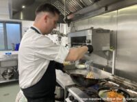 Kitchen crews go the extra mile for care home veterans