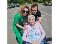 Residents of a care home in High Wycombe took part in a sports day